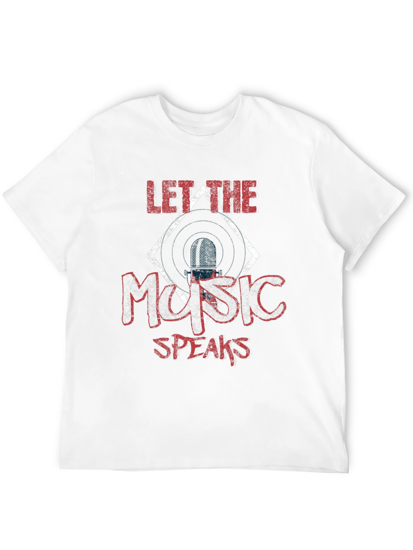 Let The Music Speaks Graphic Tee