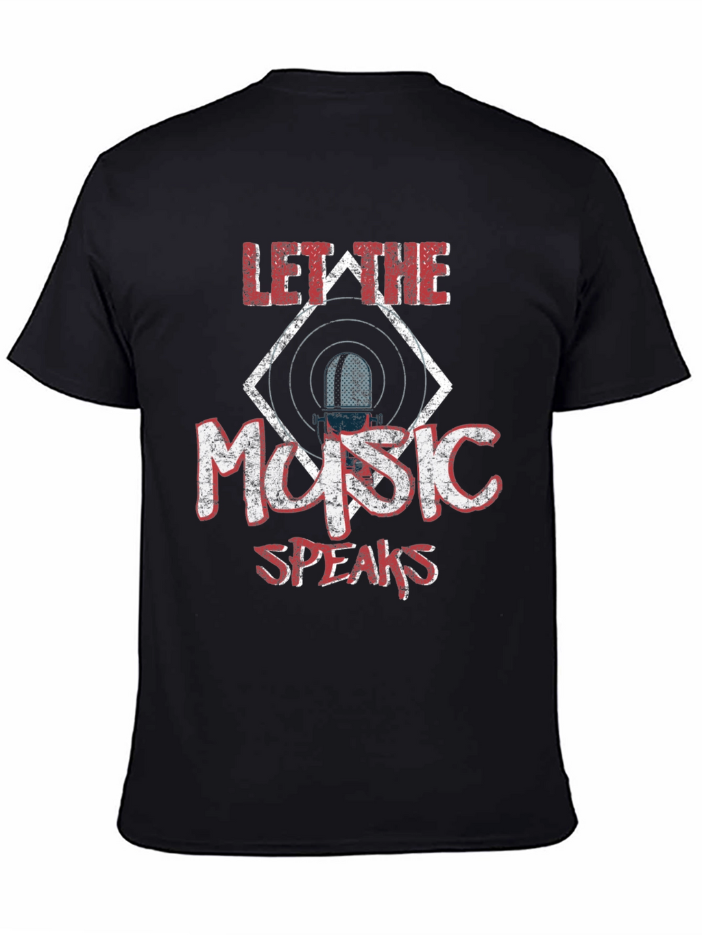 Let The Music Speaks Graphic Tee