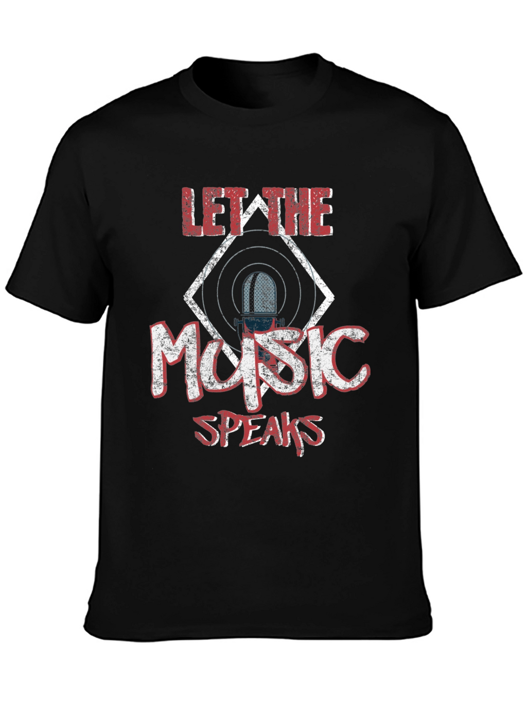 Let The Music Speaks Graphic Tee