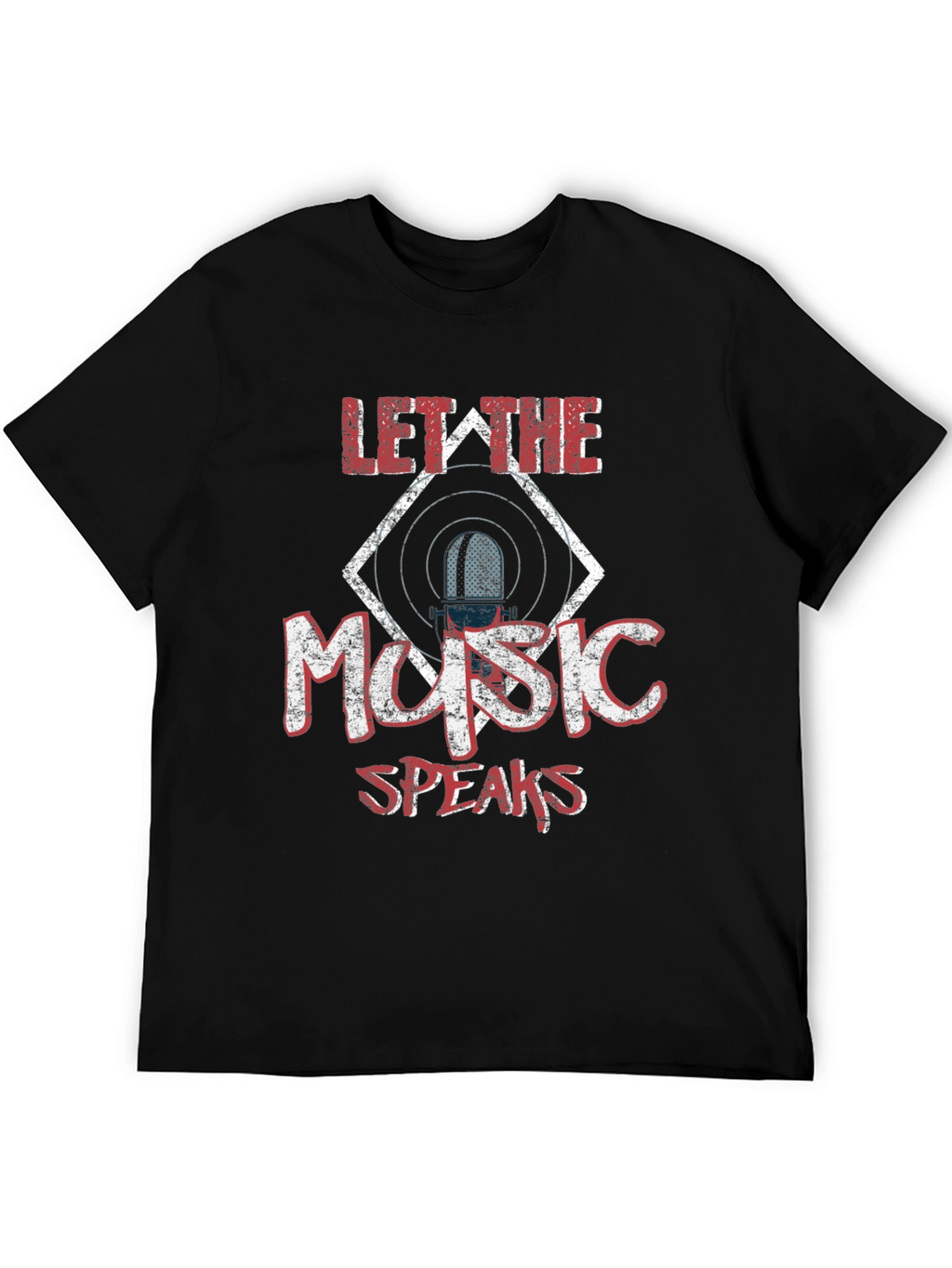 Let The Music Speaks Graphic Tee