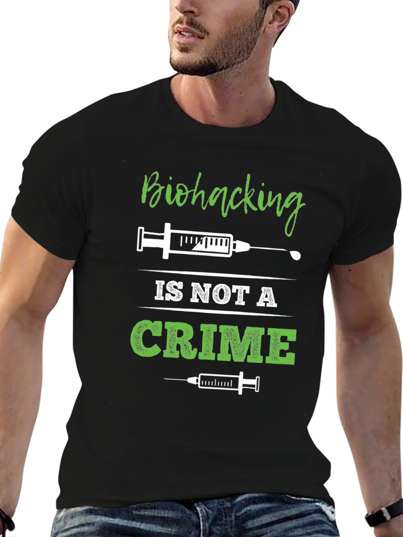 Biohacking is Not a Crime T-Shirt