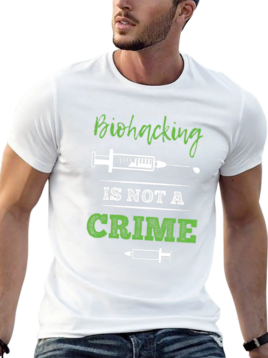 Biohacking is Not a Crime T-Shirt