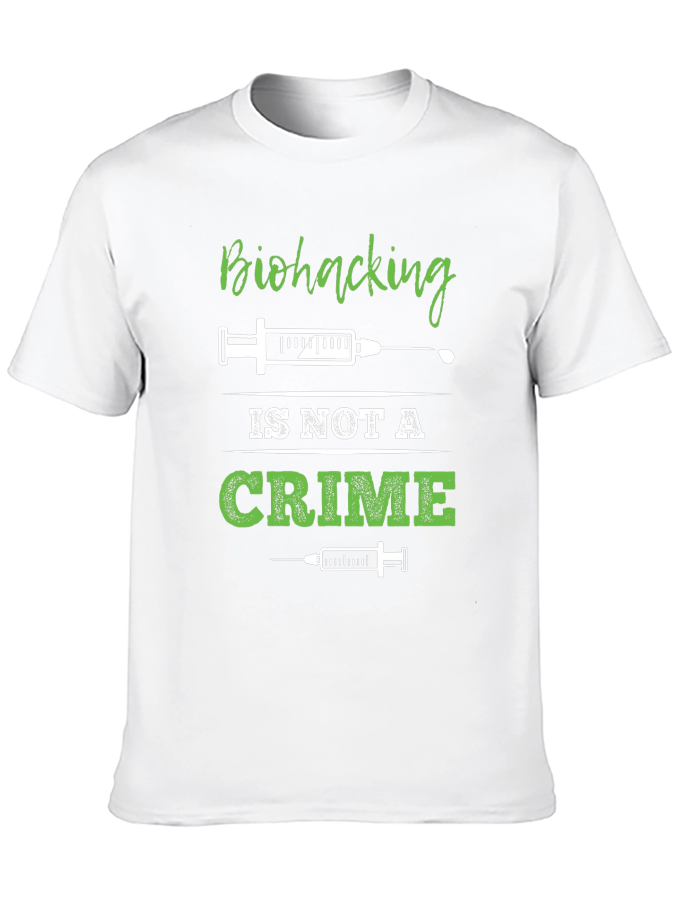 Biohacking is Not a Crime T-Shirt