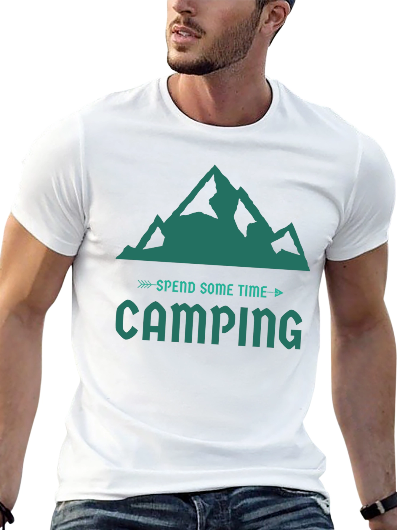 Camping Graphic Tee: Spend Time Outdoors