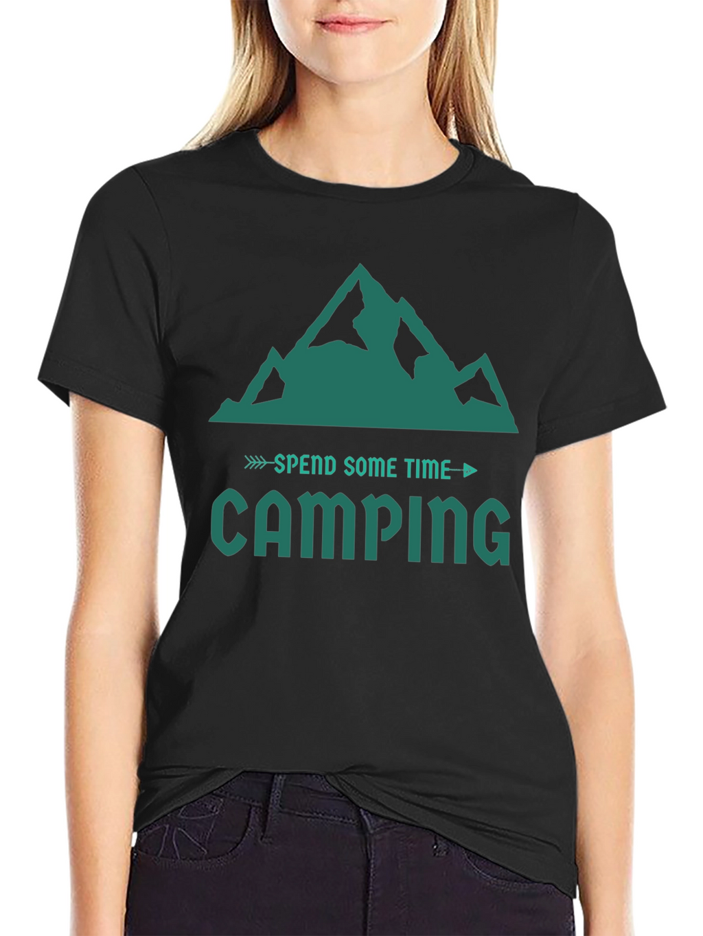Camping Graphic Tee: Spend Time Outdoors