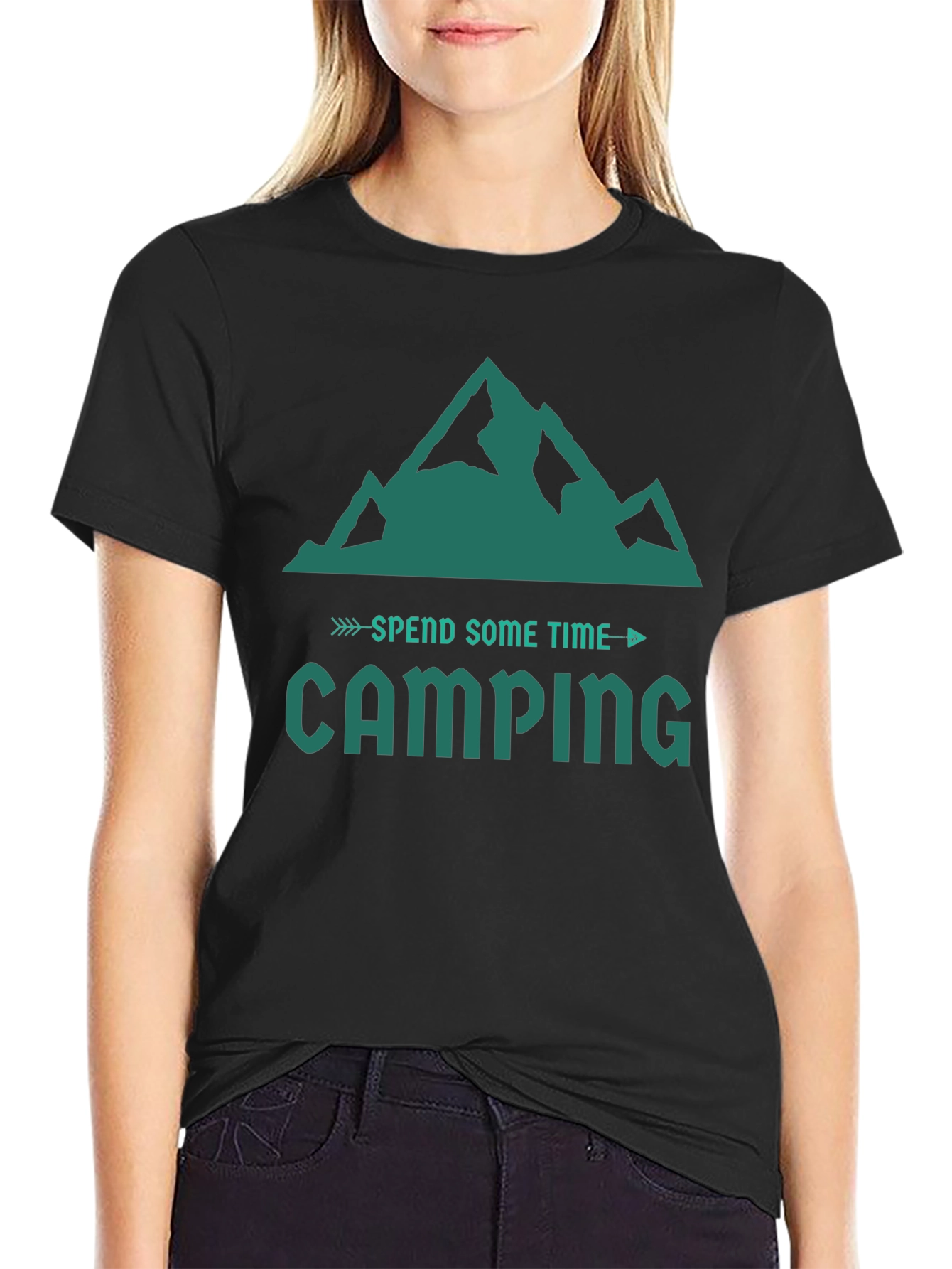 Camping Graphic Tee: Spend Time Outdoors