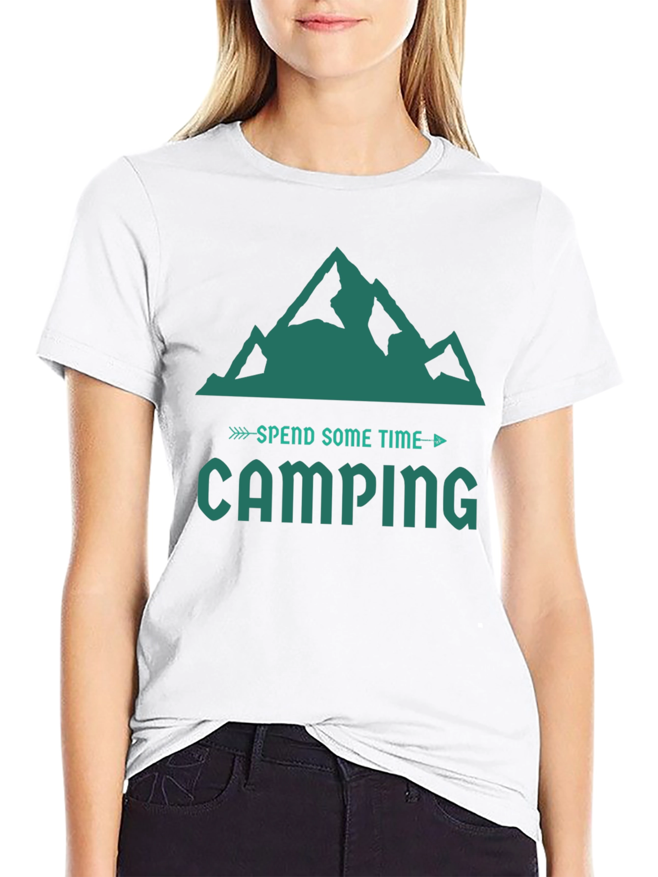 Camping Graphic Tee: Spend Time Outdoors