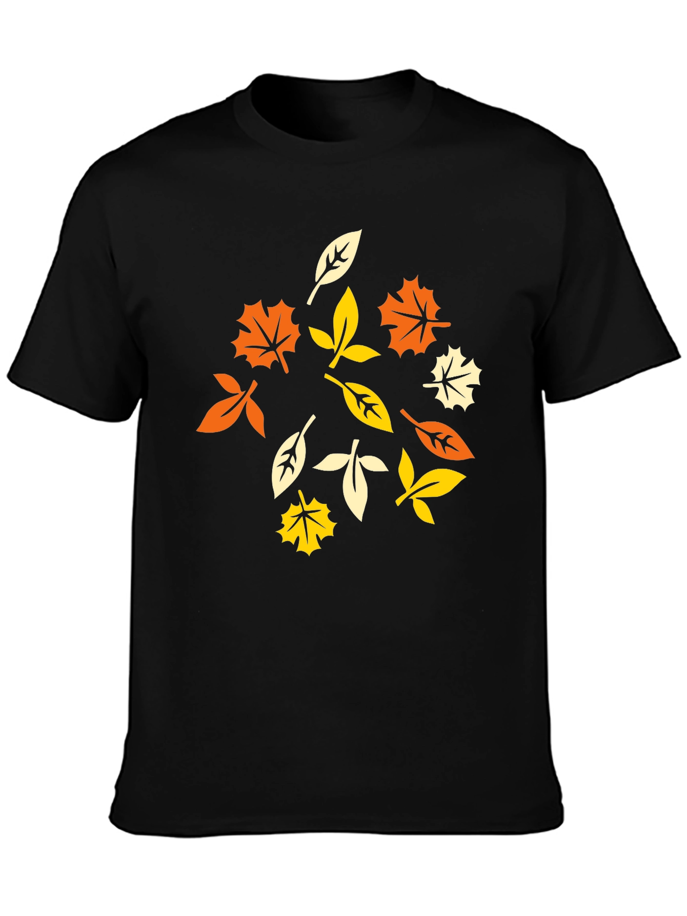 Autumn Leaves Graphic T-Shirt - Stylish Fall Apparel