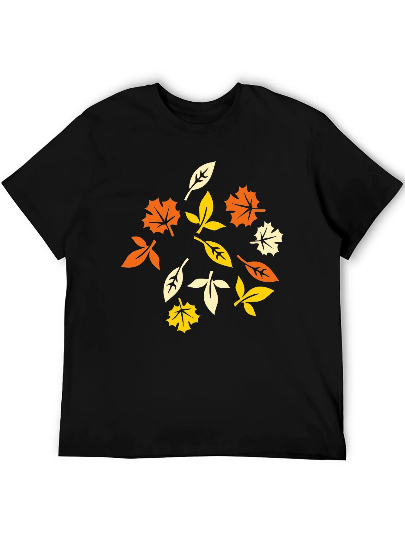 Autumn Leaves Graphic T-Shirt - Stylish Fall Apparel
