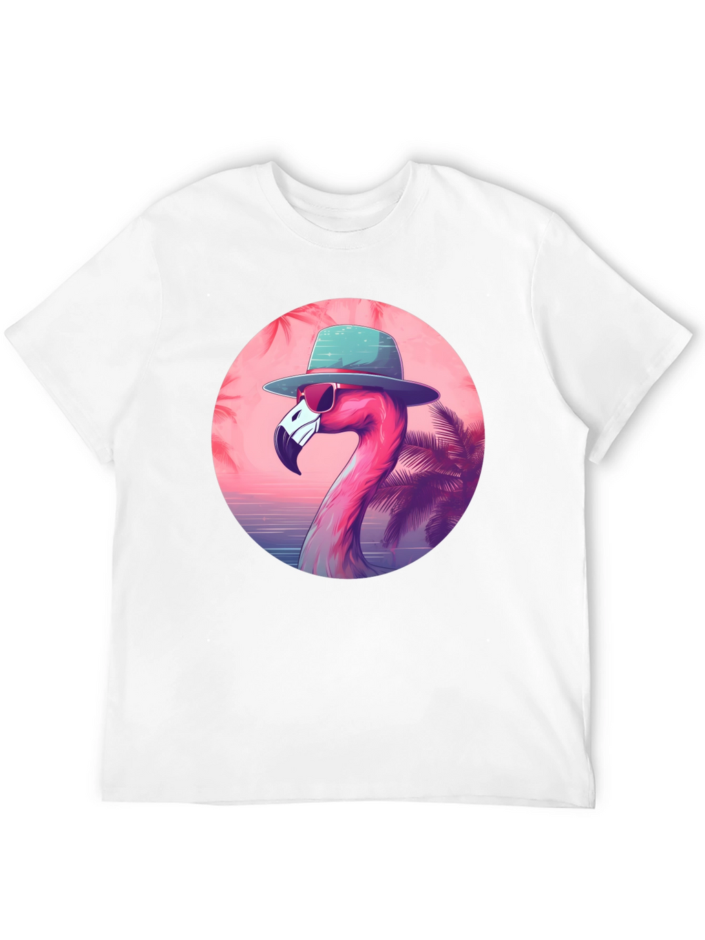 Cool Flamingo Graphic Tee