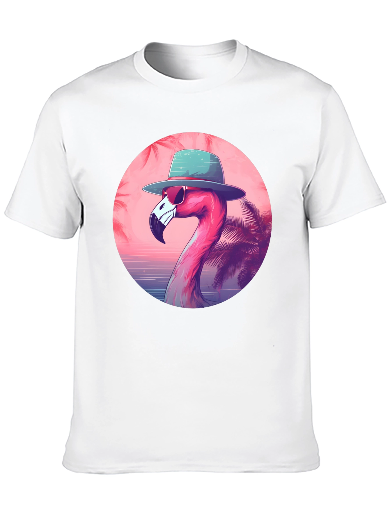 Cool Flamingo Graphic Tee