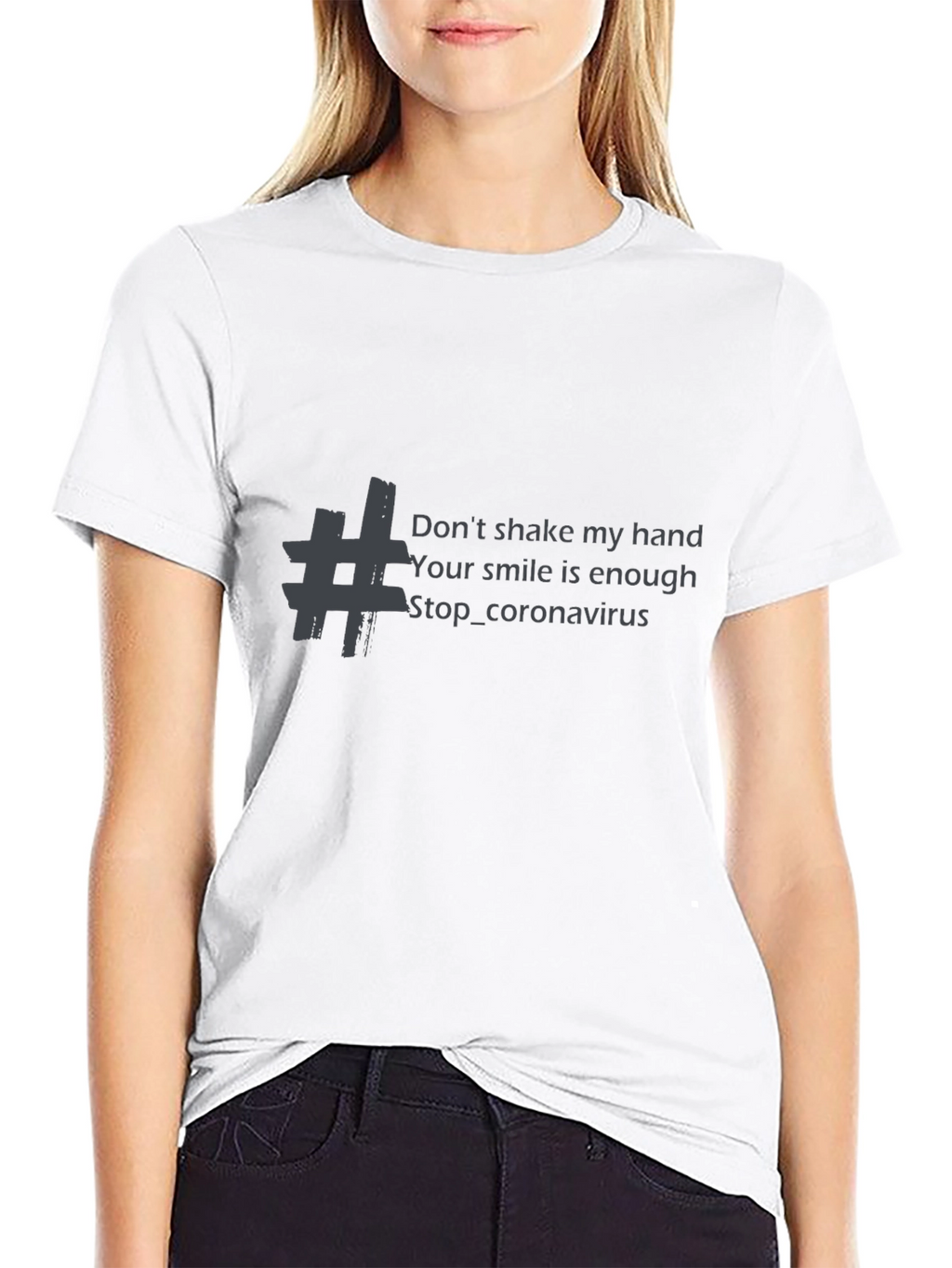 Dont Shake My Hand Graphic T-Shirt