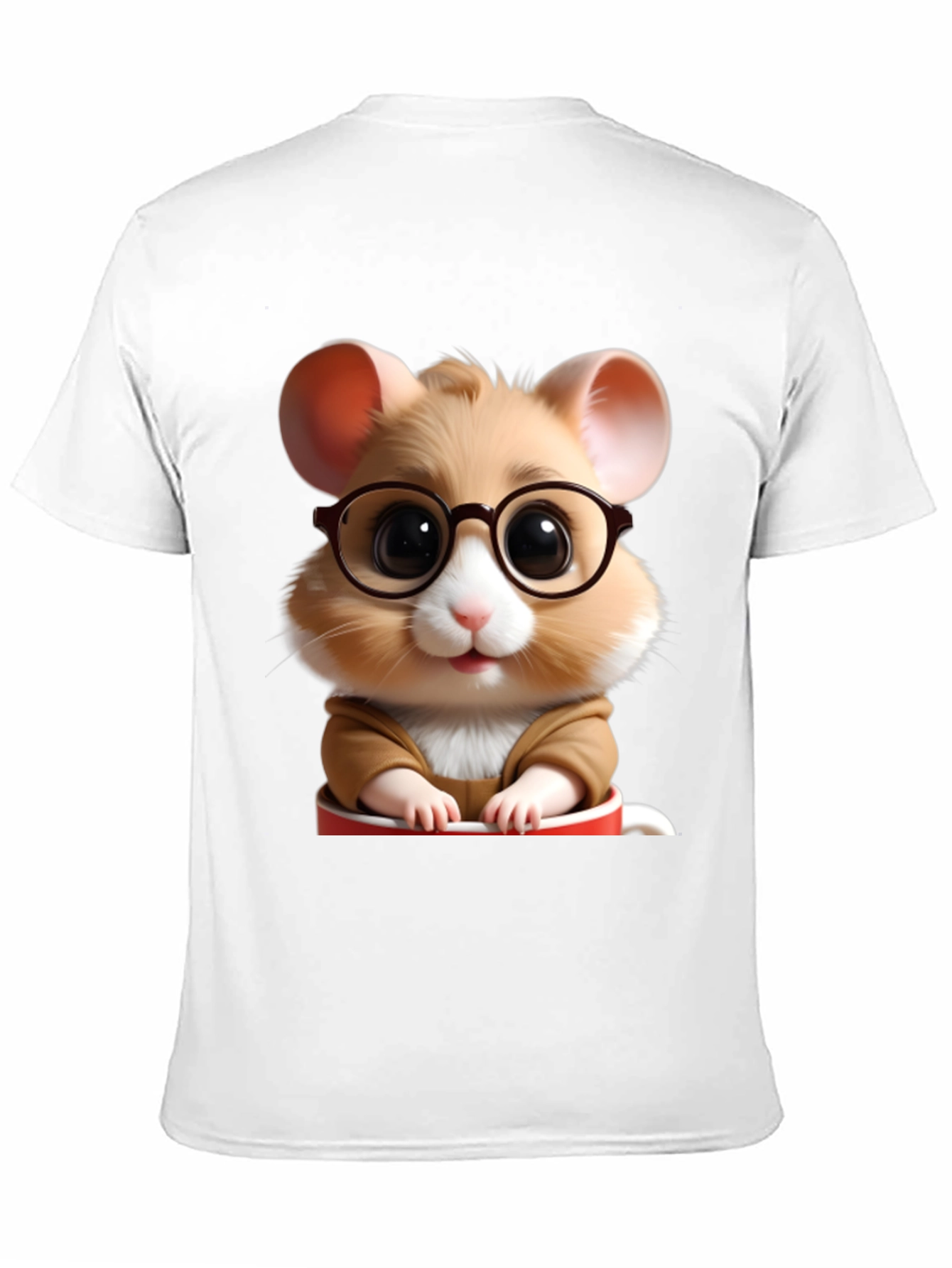 Cute Hamster in Cup T-Shirt