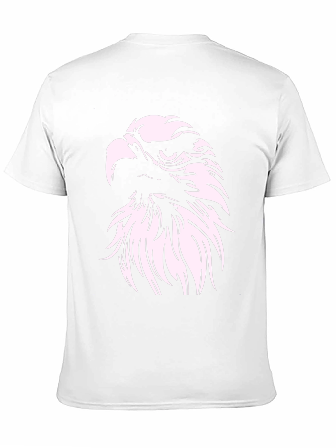 Bold Eagle Graphic Tee - Black Cotton Blend
