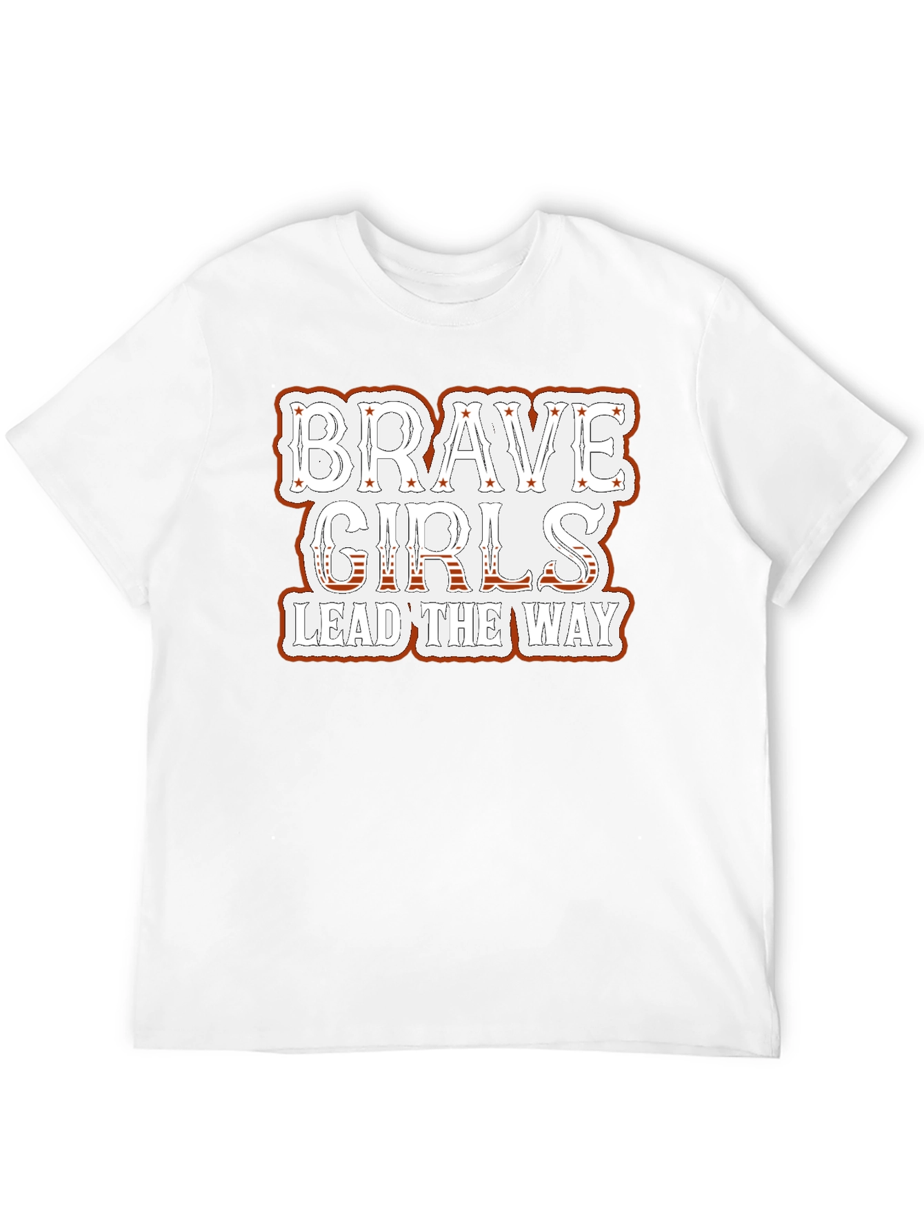 Brave Girls Lead The Way Black T-Shirt