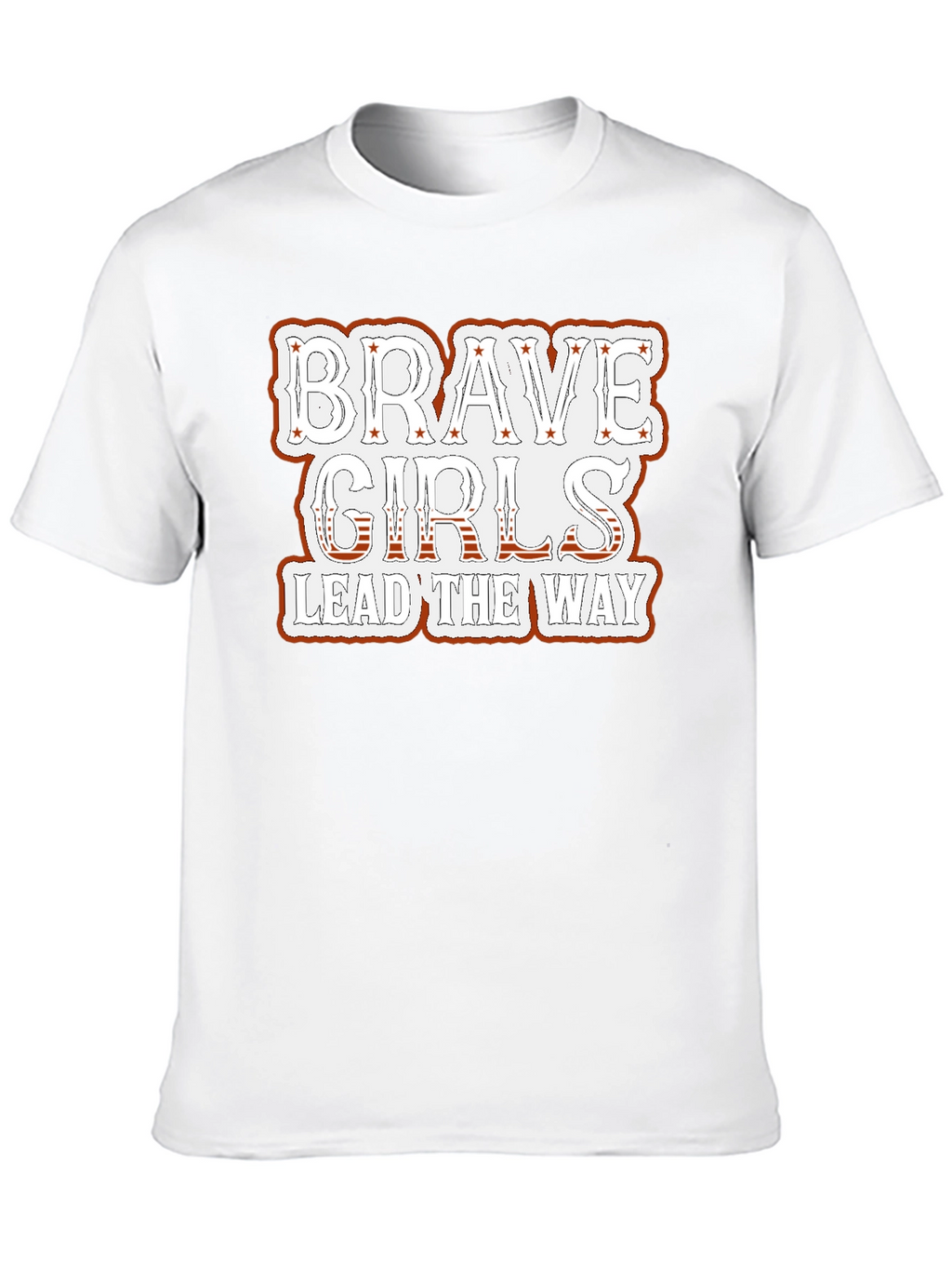 Brave Girls Lead The Way Black T-Shirt