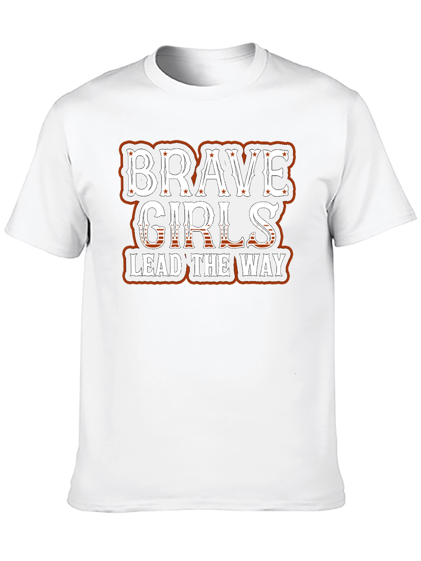 Brave Girls Lead The Way Black T-Shirt