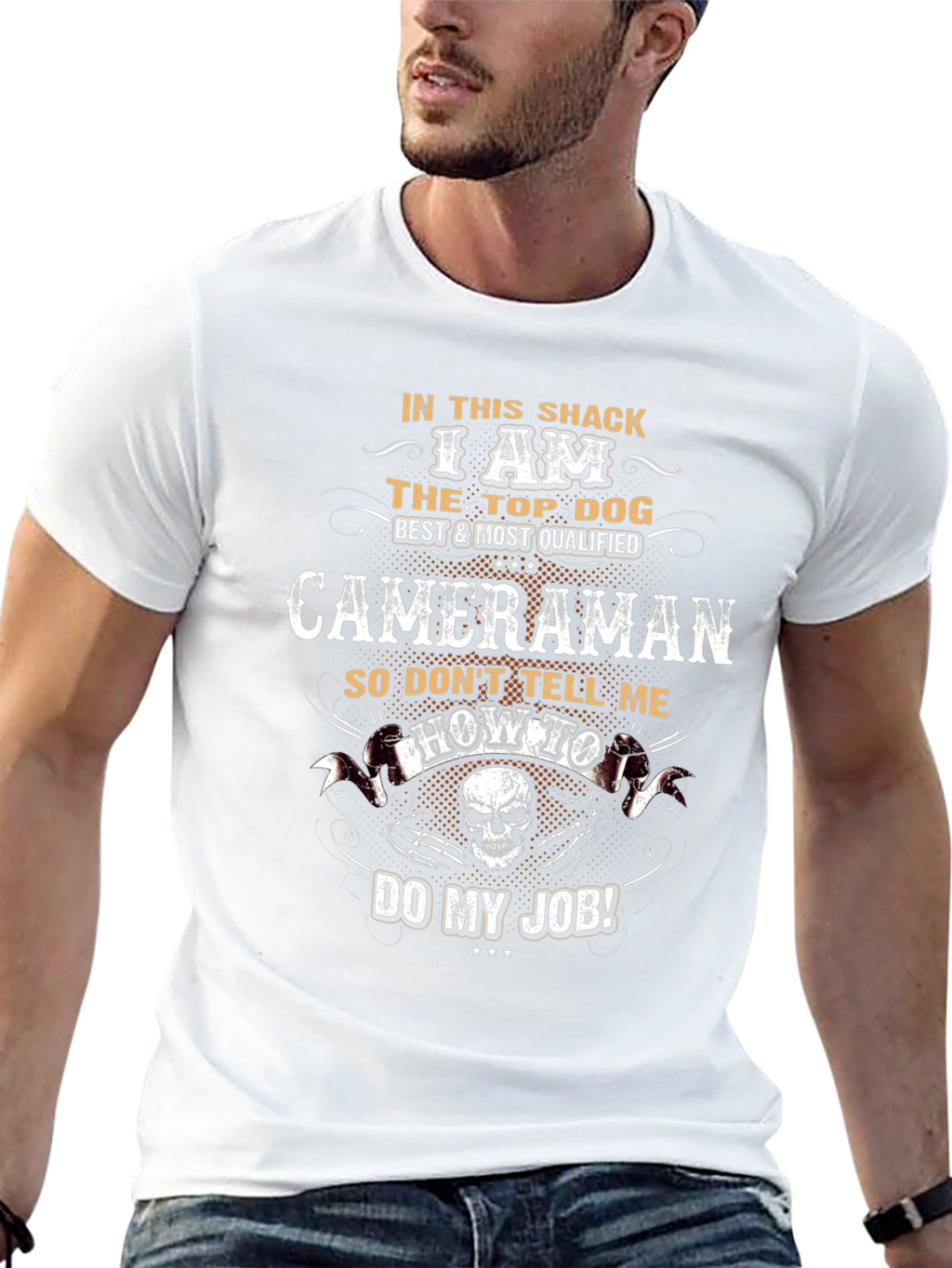 Cameraman Top Dog T-Shirt