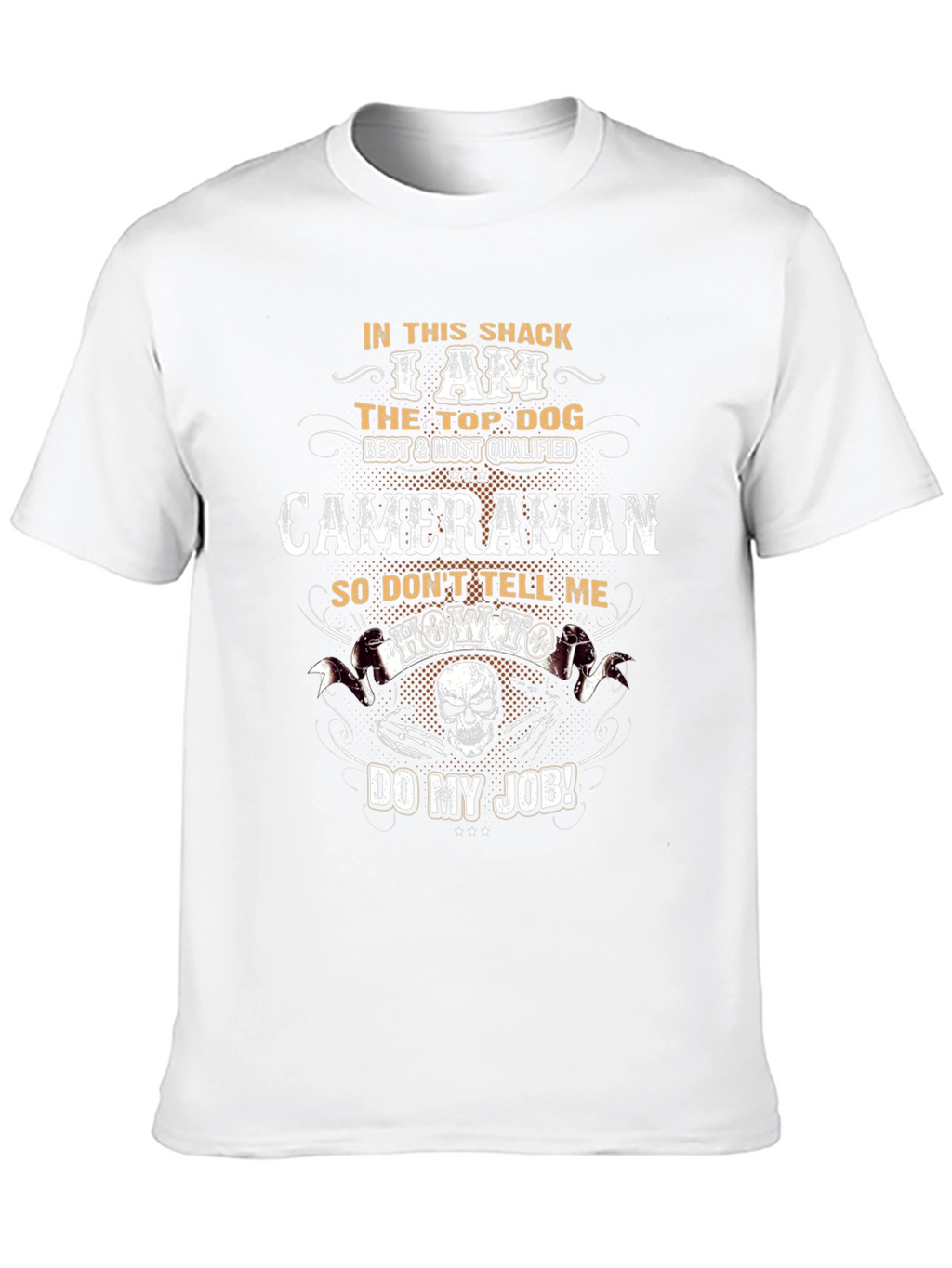 Cameraman Top Dog T-Shirt