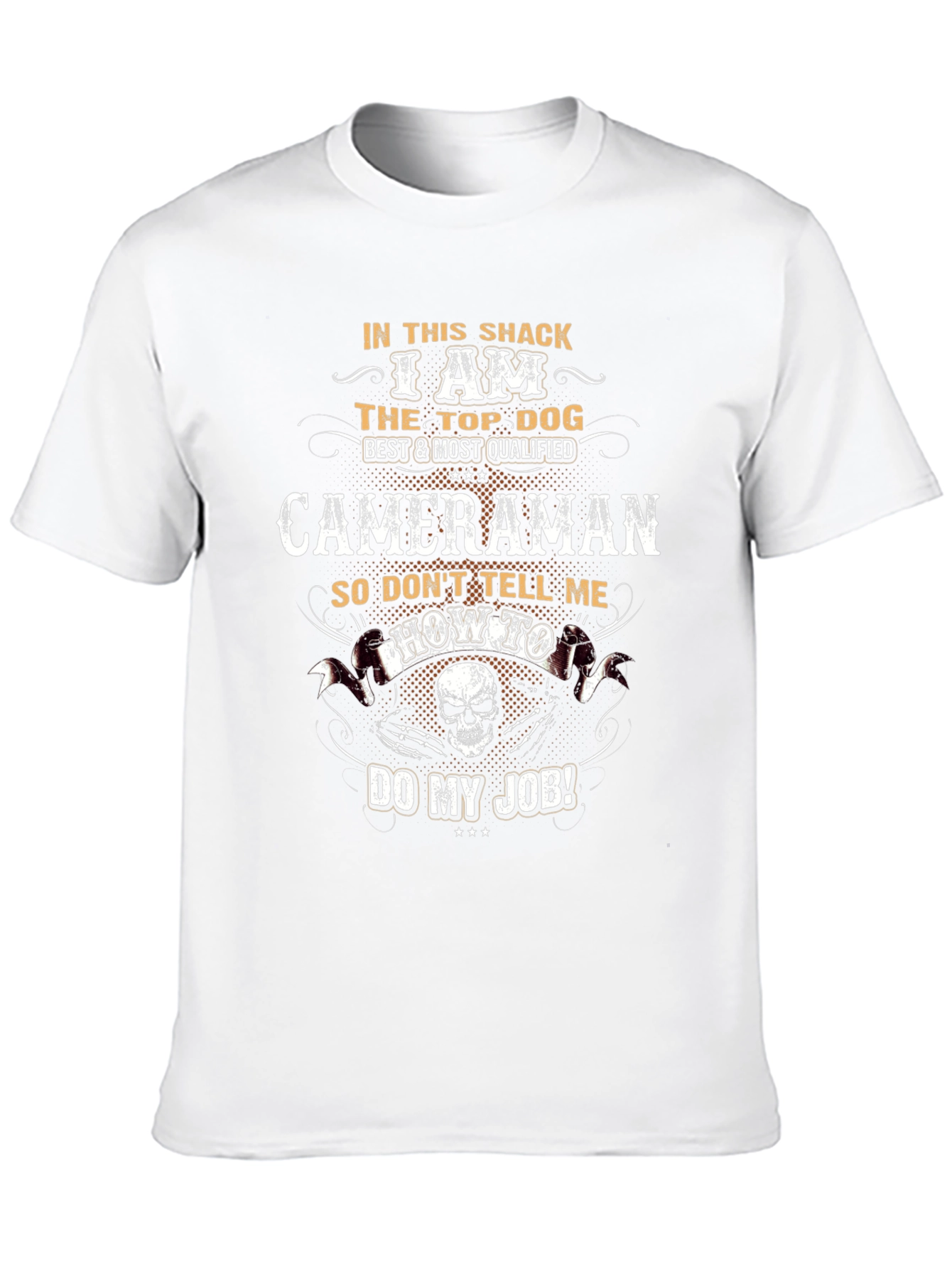 Cameraman Top Dog T-Shirt