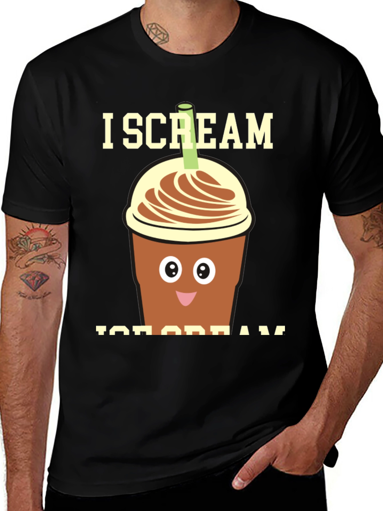 I Scream Ice Cream Graphic Tee