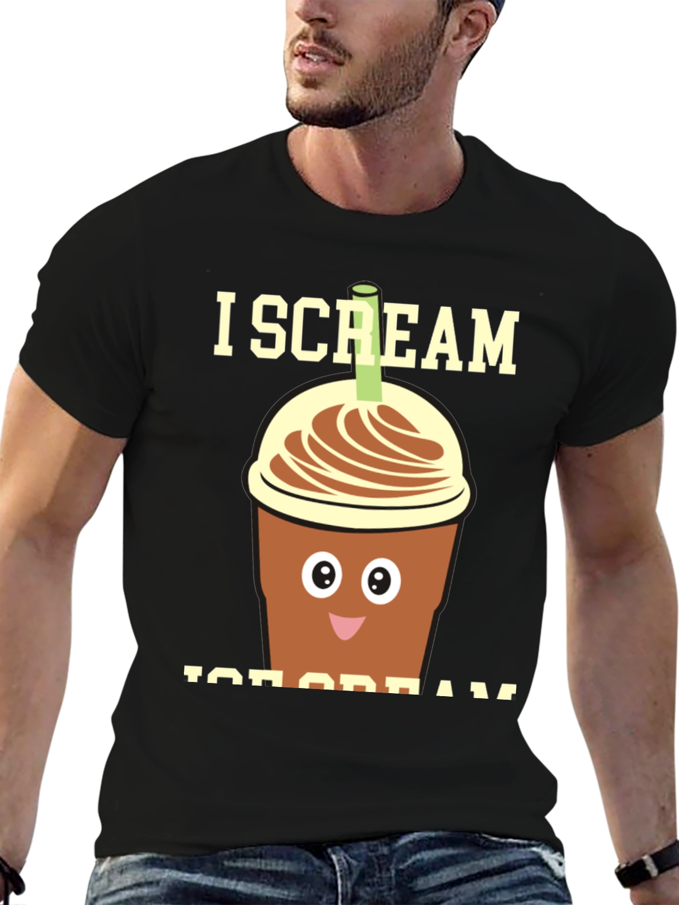 I Scream Ice Cream Graphic Tee