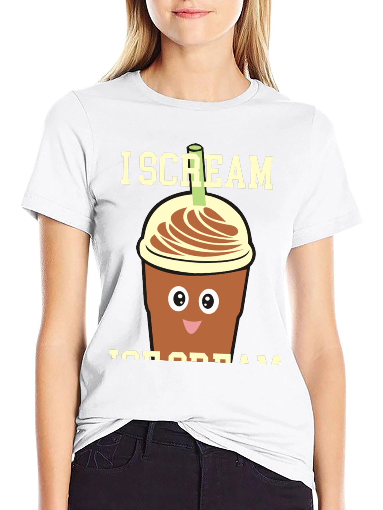 I Scream Ice Cream Graphic Tee