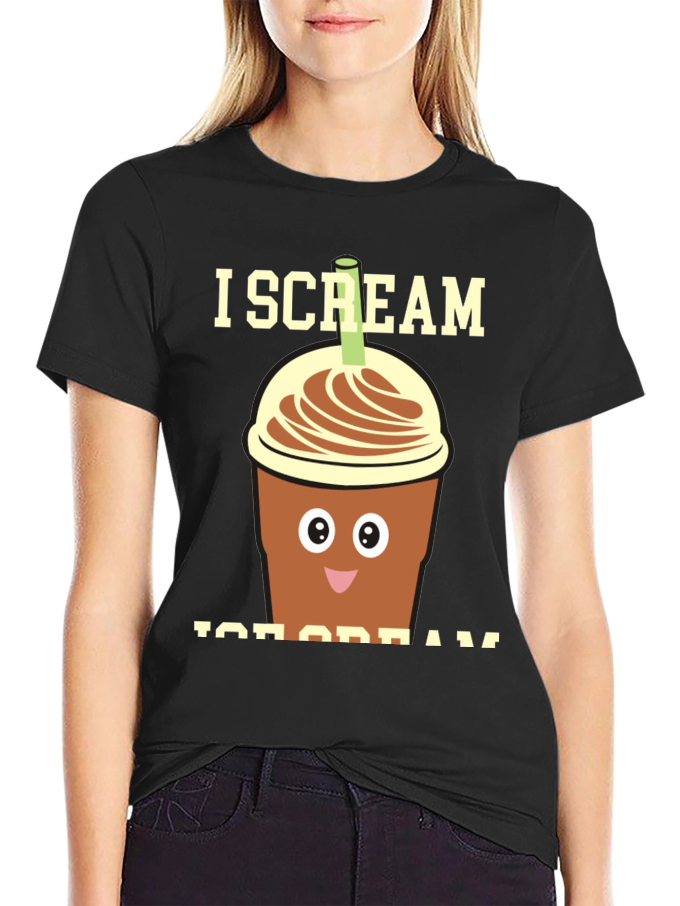 I Scream Ice Cream Graphic Tee