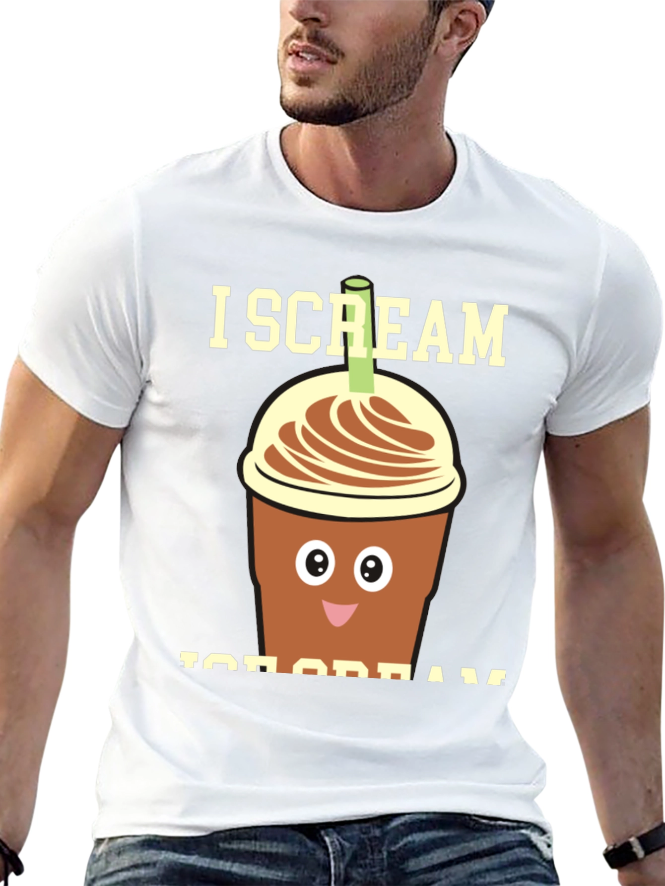I Scream Ice Cream Graphic Tee