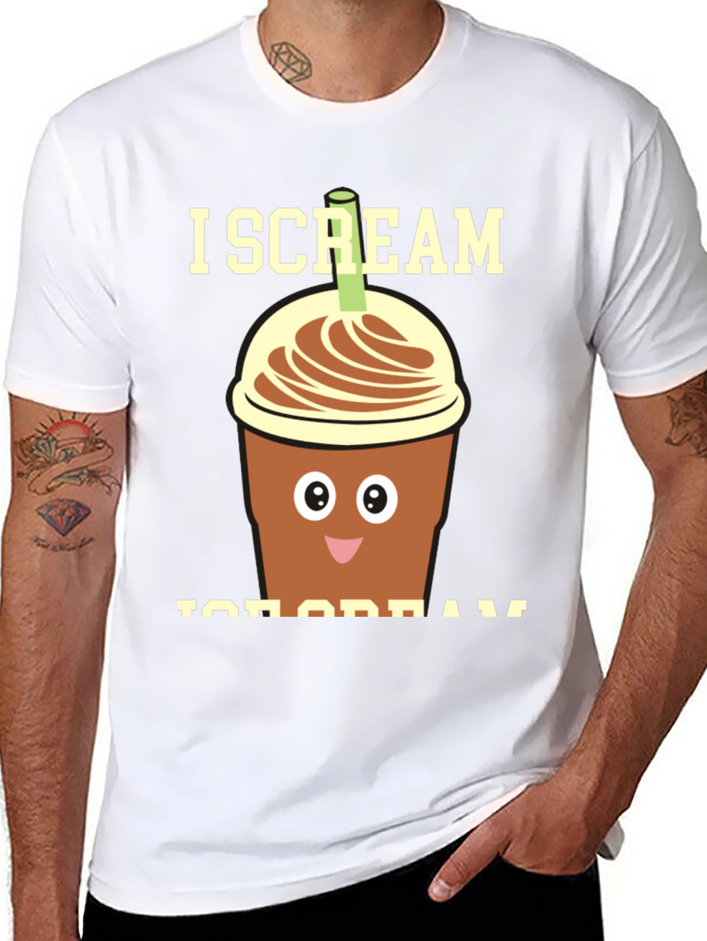 I Scream Ice Cream Graphic Tee