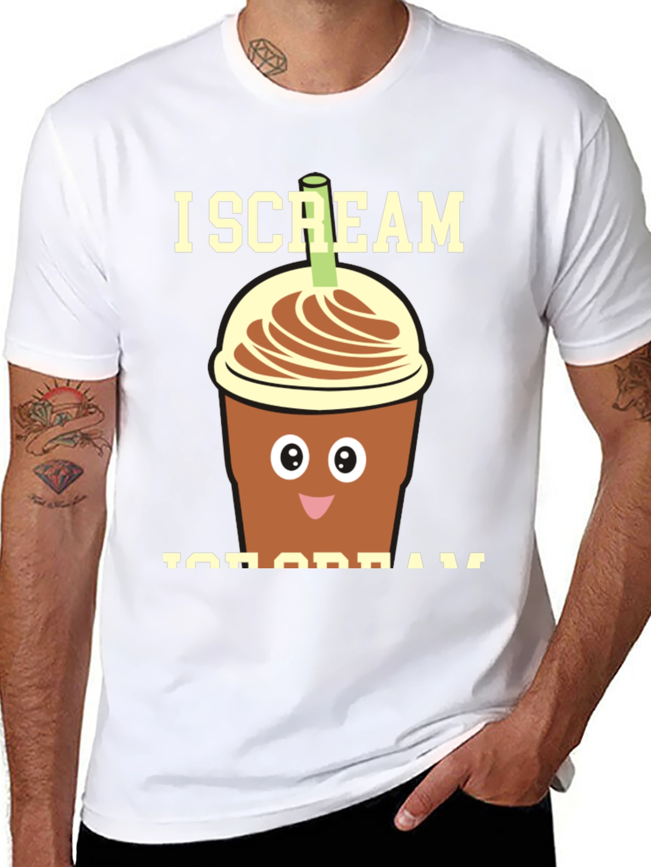 I Scream Ice Cream Graphic Tee