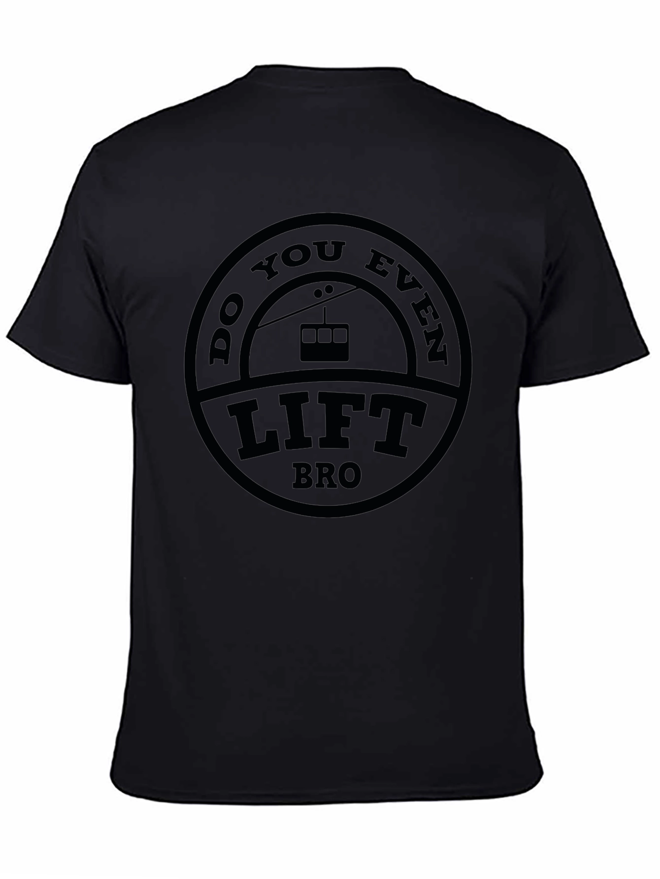 Do You Even Lift Bro Ski Lift T-Shirt