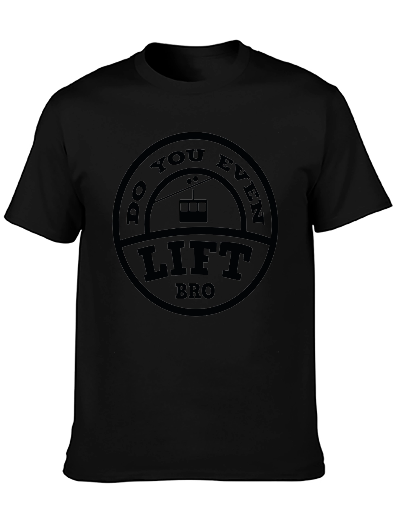 Do You Even Lift Bro Ski Lift T-Shirt