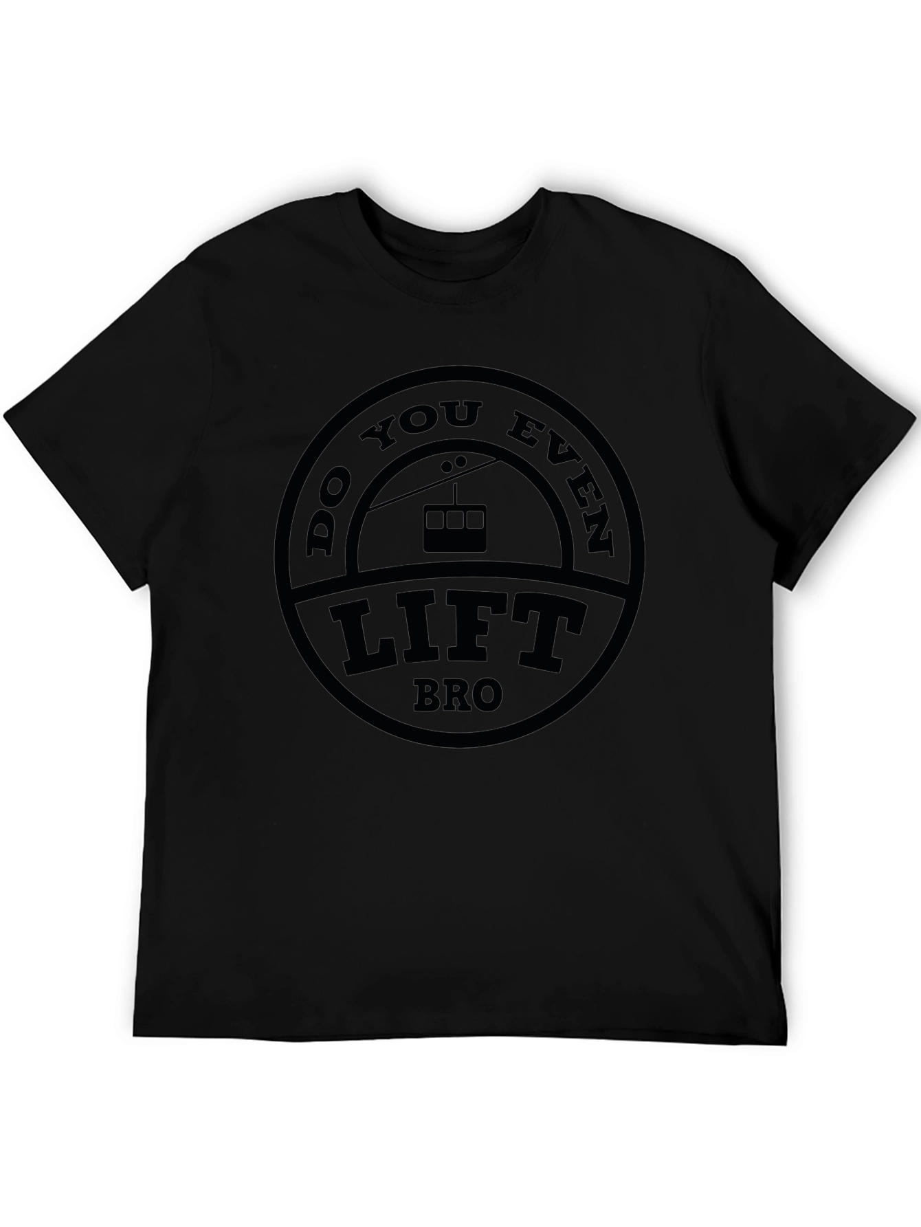 Do You Even Lift Bro Ski Lift T-Shirt