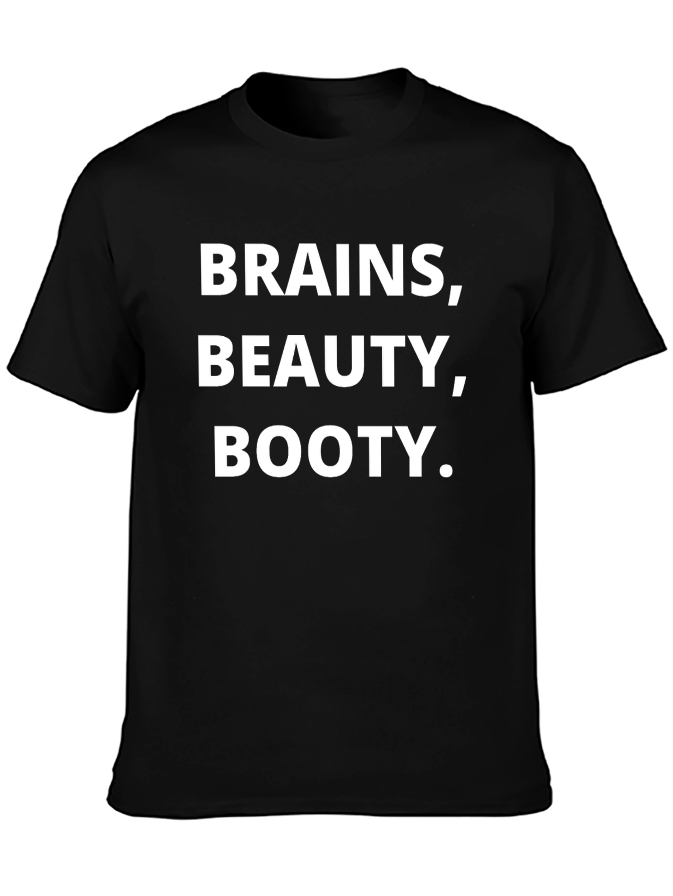Brains Beauty Booty Graphic Tee