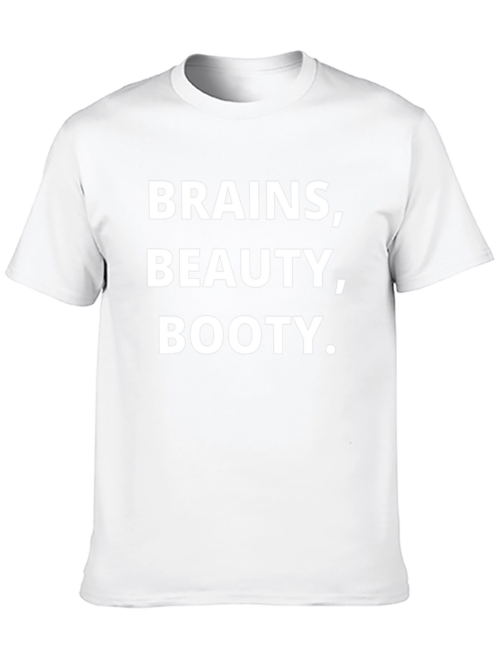 Brains Beauty Booty Graphic Tee