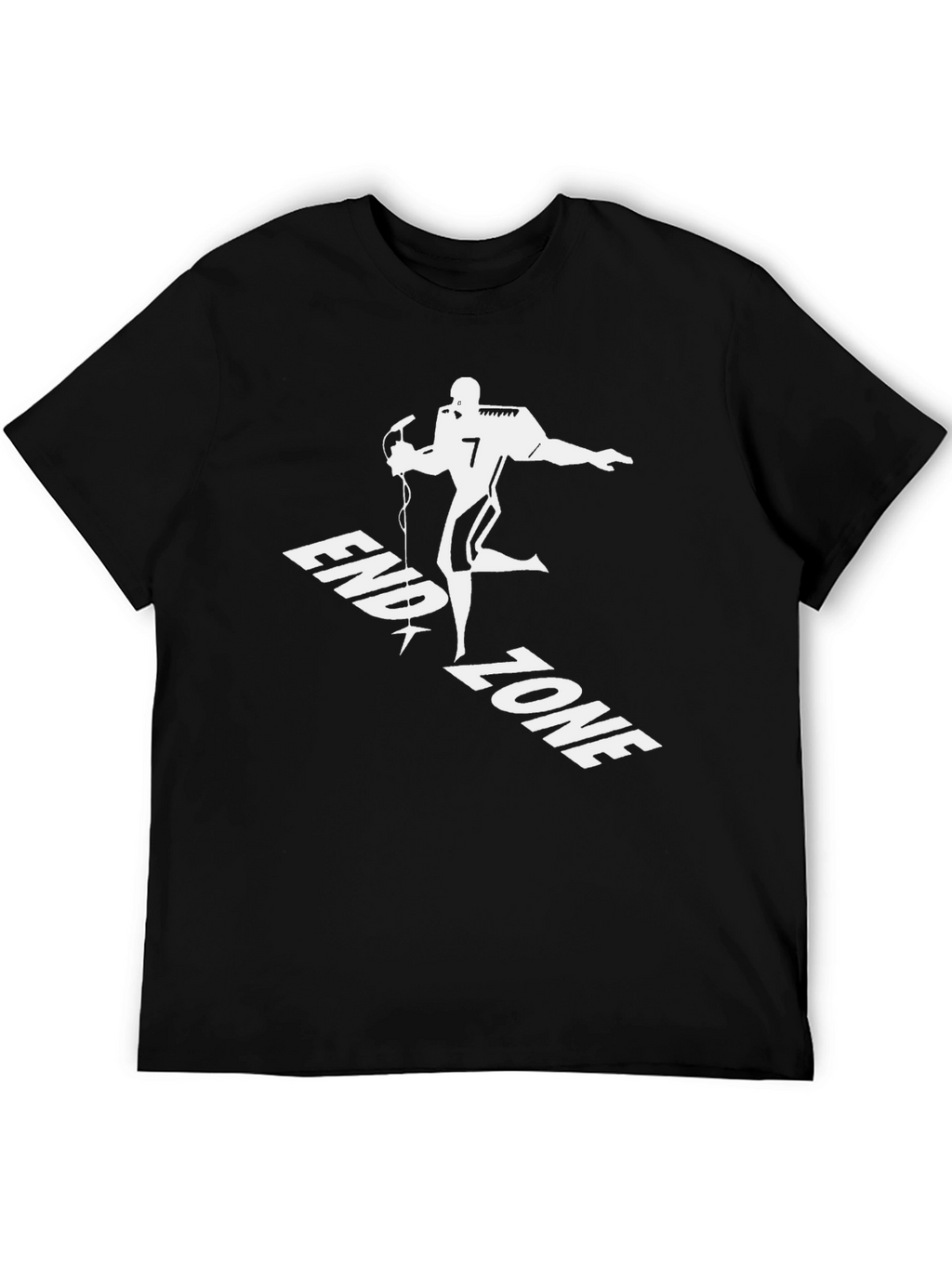End Zone Football Graphic T-Shirt