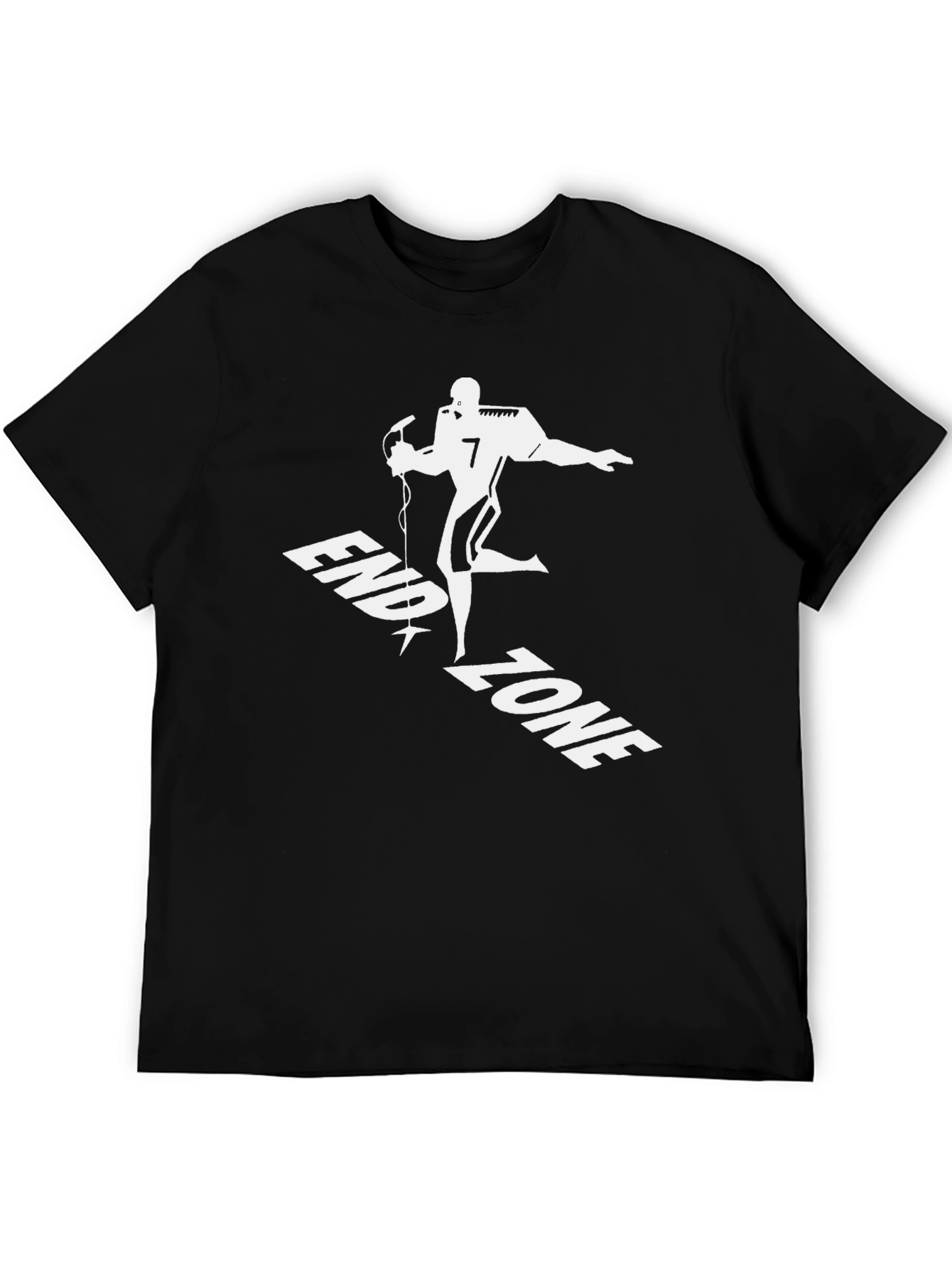 End Zone Football Graphic T-Shirt