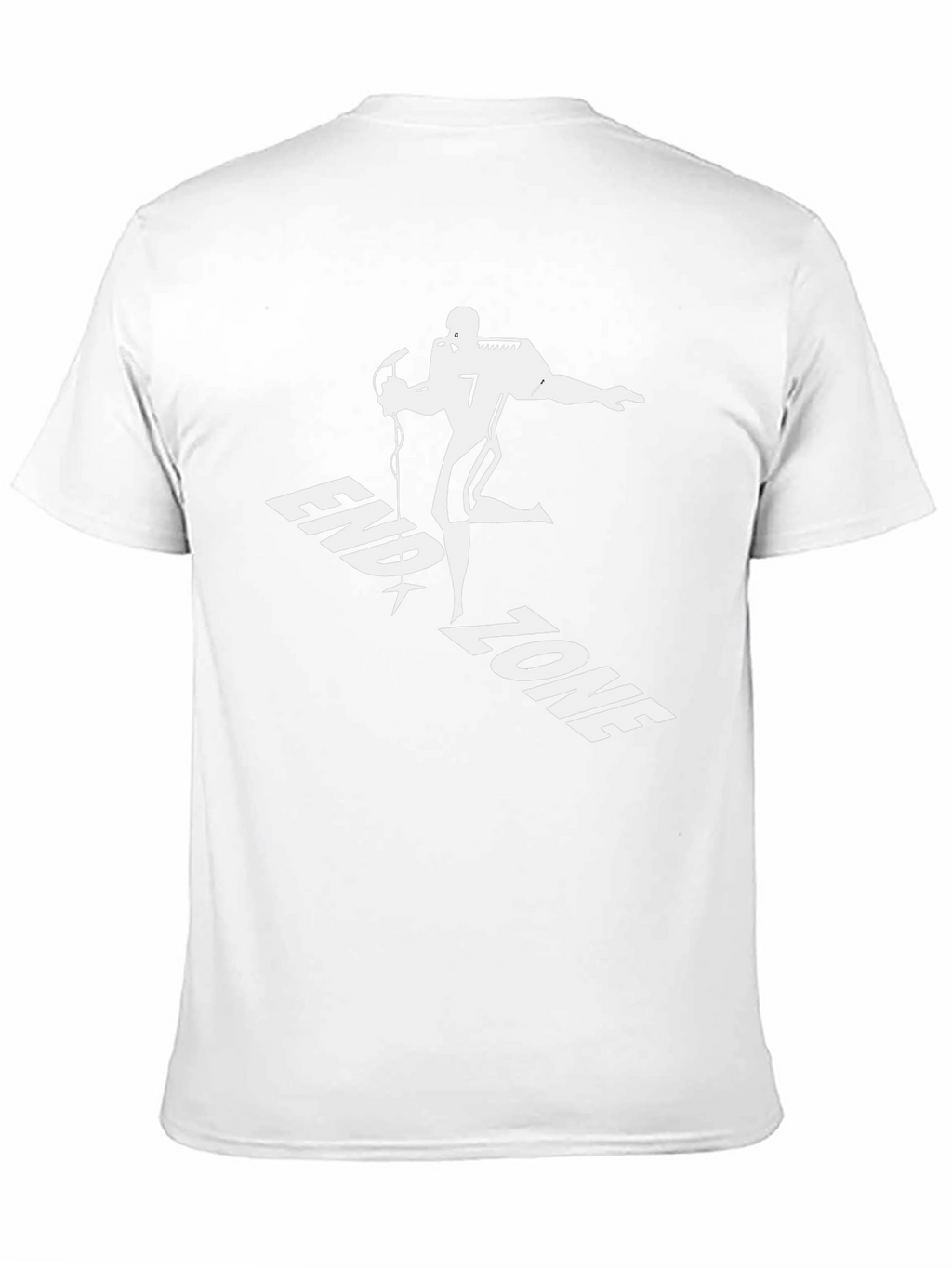 End Zone Football Graphic T-Shirt
