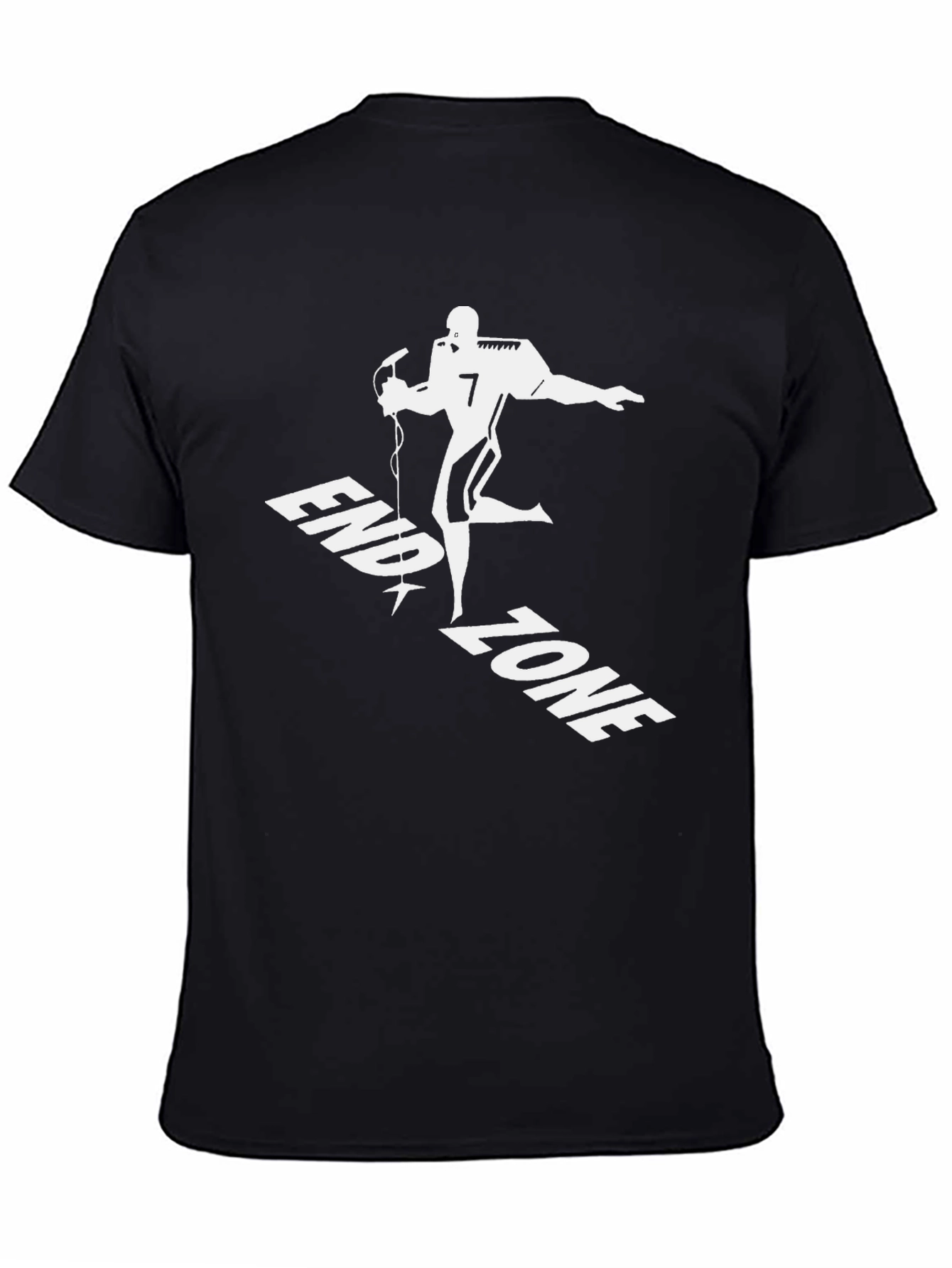 End Zone Football Graphic T-Shirt