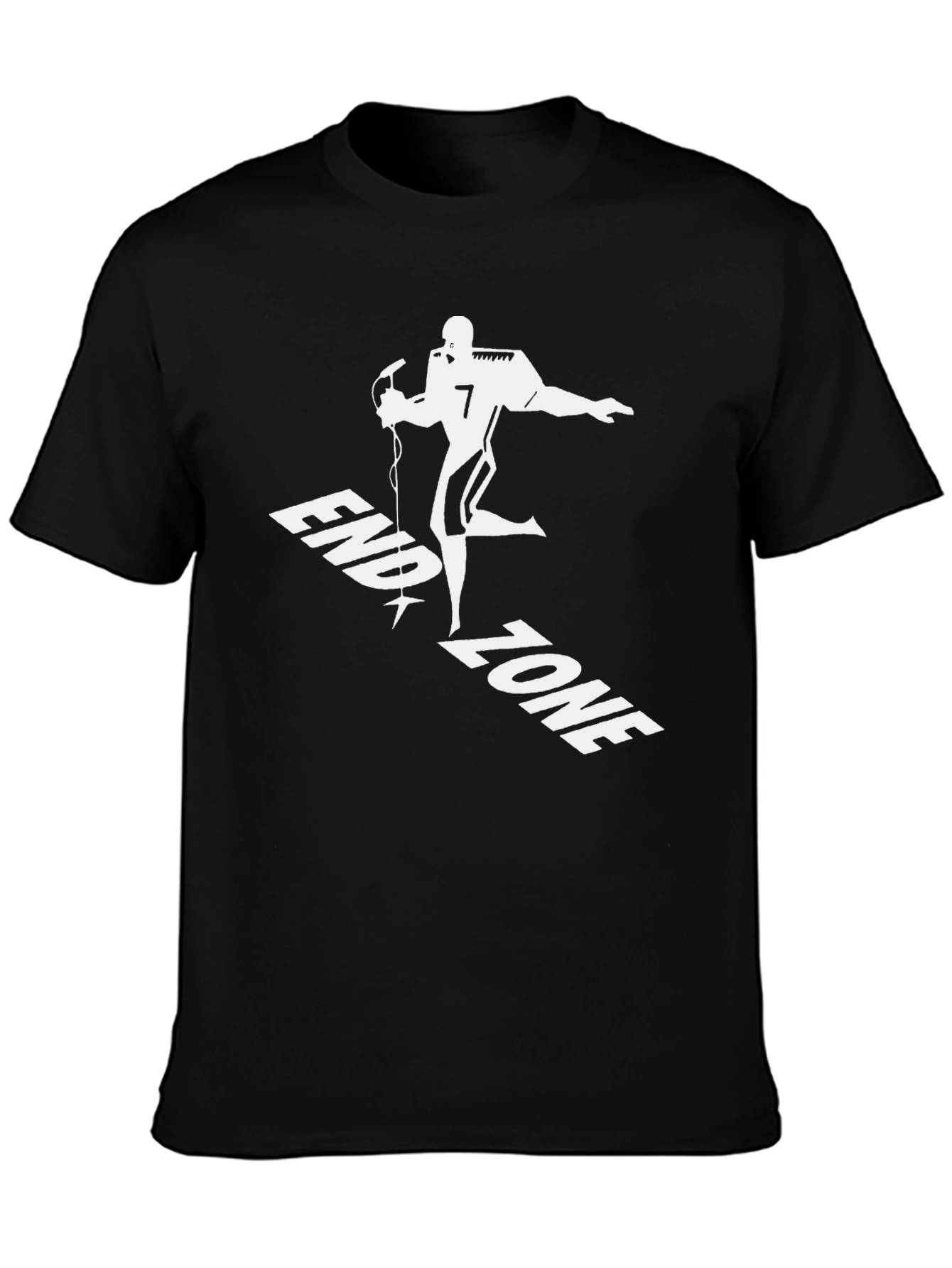 End Zone Football Graphic T-Shirt