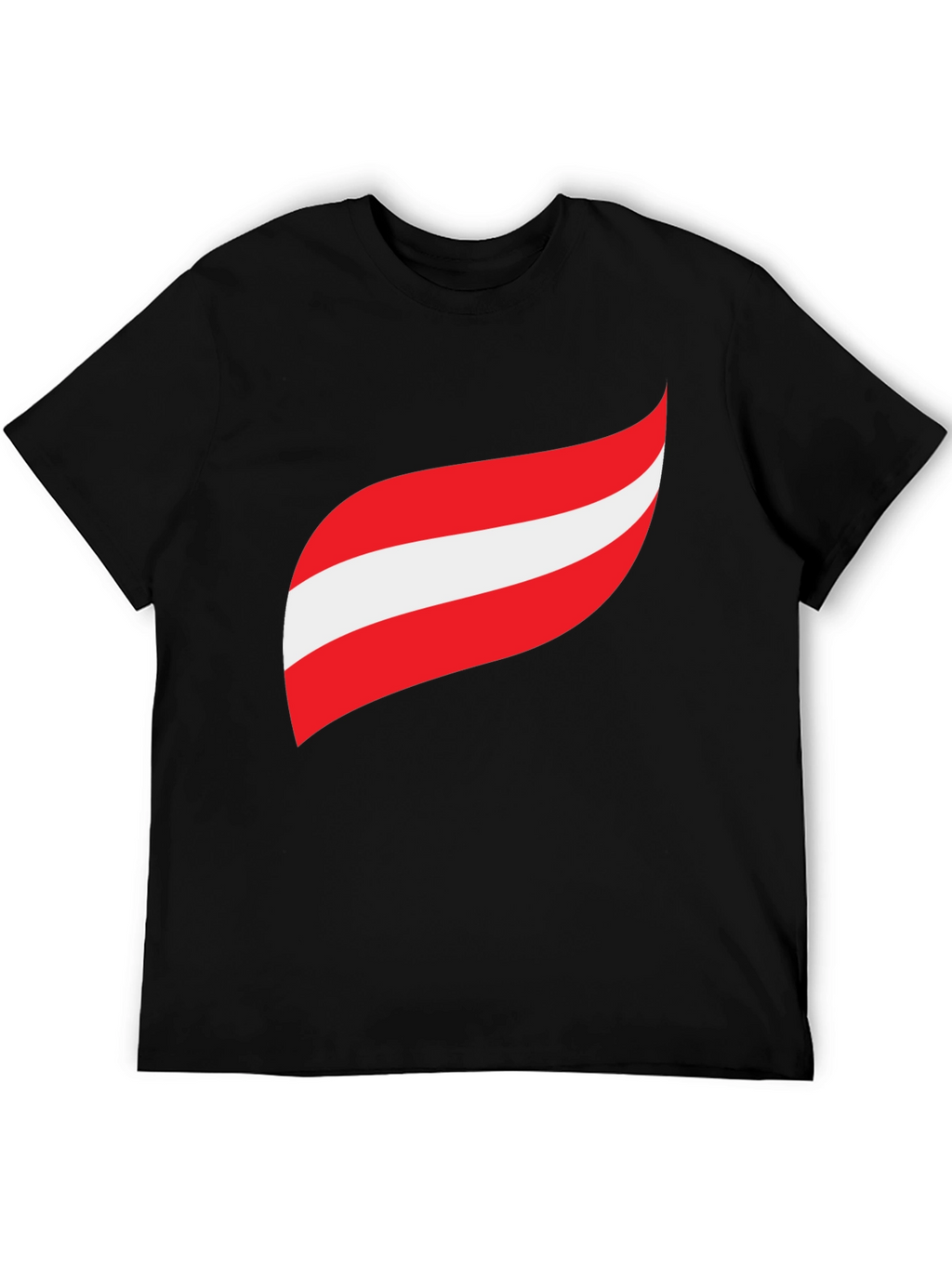 Austria Flag Inspired Graphic T-Shirt