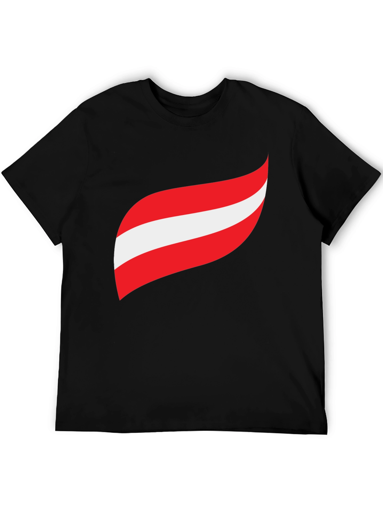Austria Flag Inspired Graphic T-Shirt