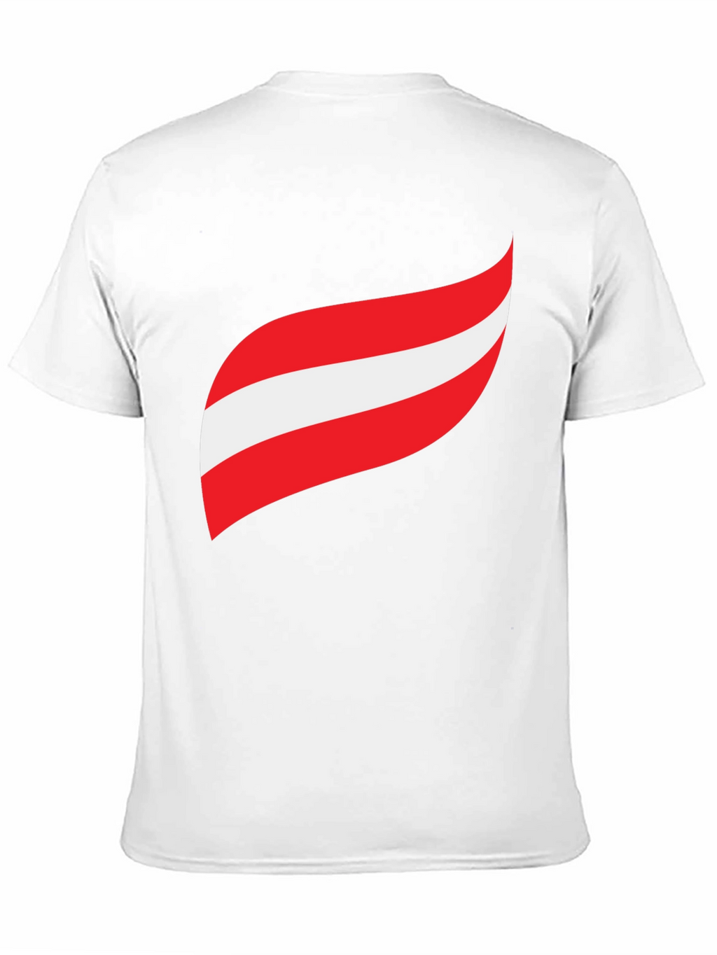 Austria Flag Inspired Graphic T-Shirt