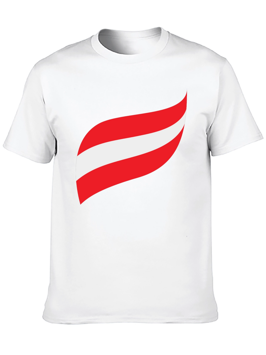 Austria Flag Inspired Graphic T-Shirt