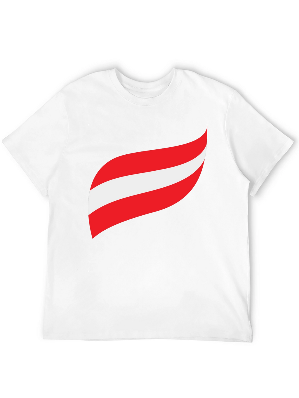 Austria Flag Inspired Graphic T-Shirt
