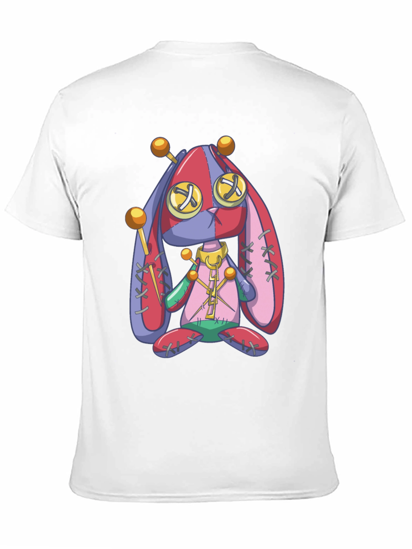 Creepy Cute Voodoo Bunny Graphic Tee