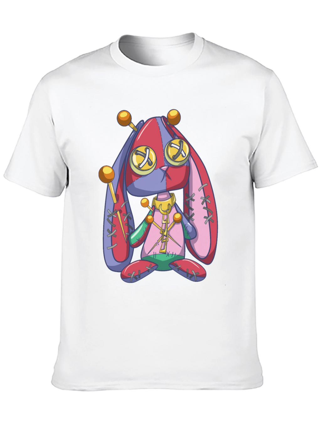 Creepy Cute Voodoo Bunny Graphic Tee