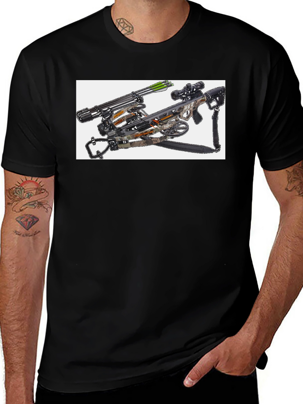 Crossbow T-Shirt - Archery Hunter Tee