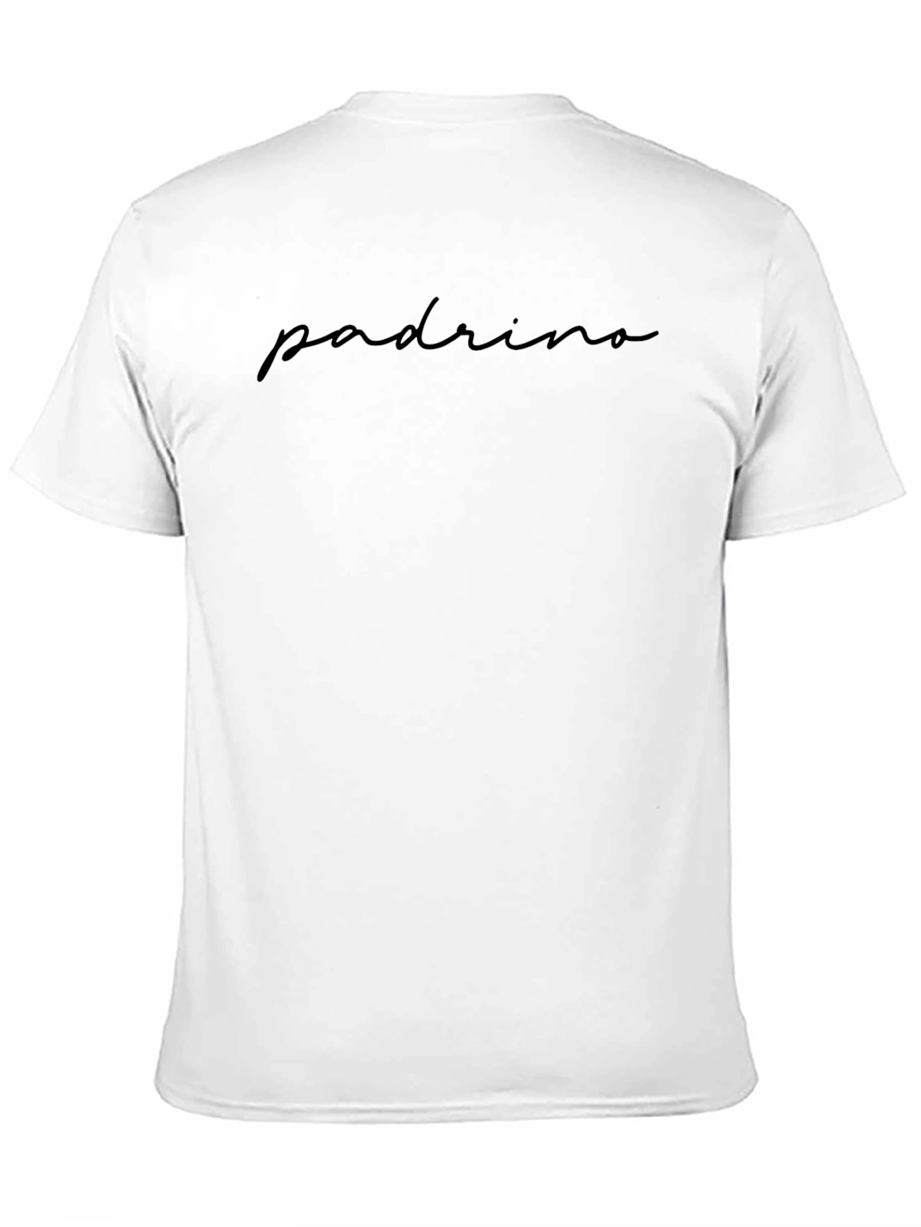 Padrino Black Graphic Tee - Stylish Casual Wear